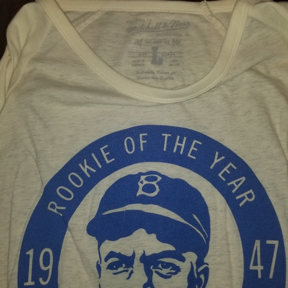 "Rookie of the Year" Jackie Robinson Tee - Picture 2 of 3